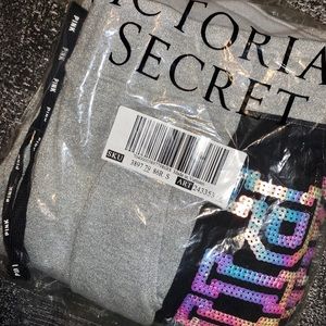 RARE HTF PINK BLING JOGGERS NEW SMALL